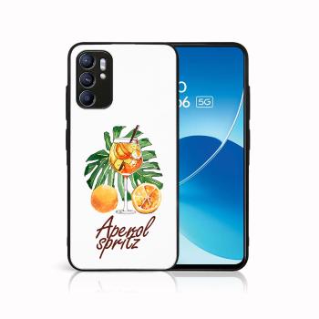 MY ART Silikónový obal Oppo Reno6 5G APEROL (127)