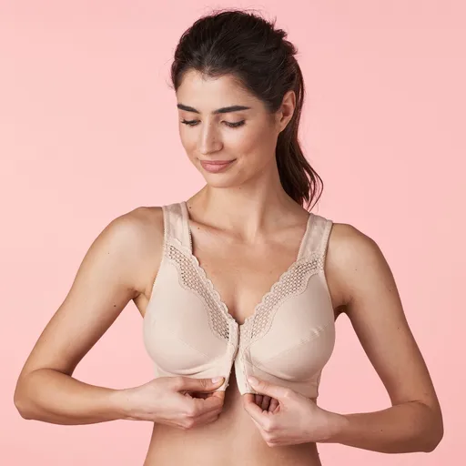 Podprsenka Posture Control so zapínaním vpredu, bez kostíc