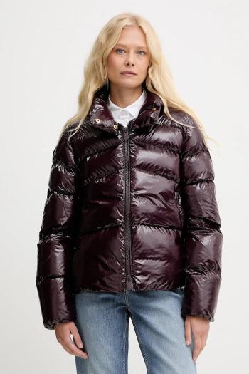 Bunda Pinko bordová farba, zimná, 101598 A2P7