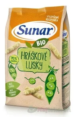 Sunar BIO Chrumky Hráškové struky (od ukonč. 12. mesiaca) 45 g
