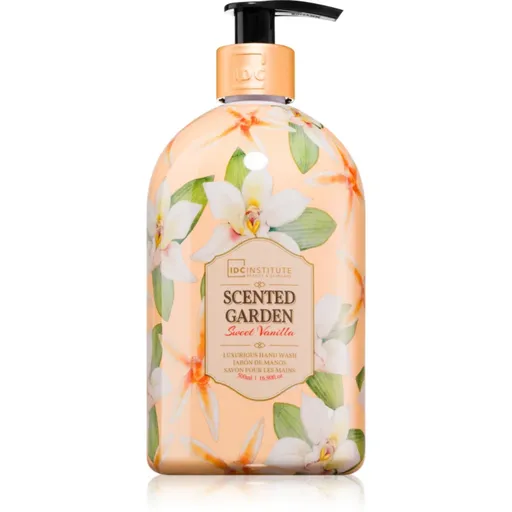 IDC Institute Scented Garden Vanilla tekuté mydlo na ruky 500 ml