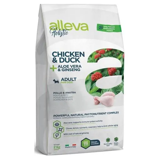 ALLEVA Holistic Adult Mini Chicken&Duck granule pre psov 2 kg