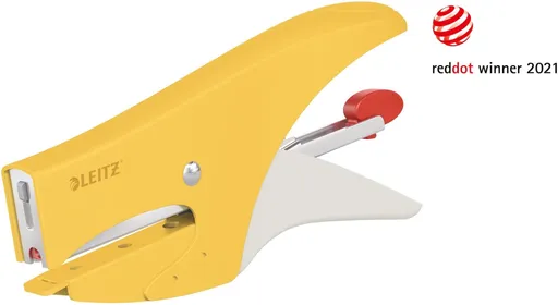 LEITZ Zošívacie kliešte Cosy na drôtiky No10, teplá žltá