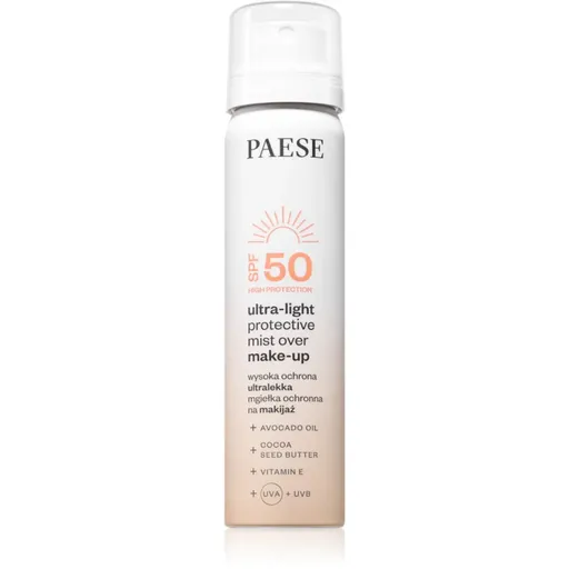 Paese Ultra-light Protective Mist Over Make-up fixačný sprej na make-up SPF 50 75 ml