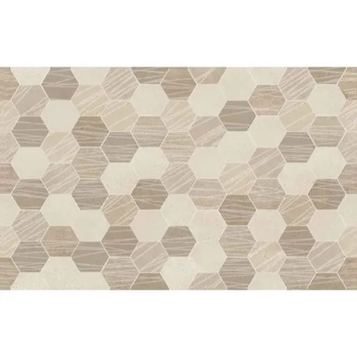 Ceramika Color Clara dekor multi beige 25x40 cm lesk CLARABEDEK