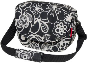 KLICKfix FunBag Taška na riadidlá Fleur Black 4 L