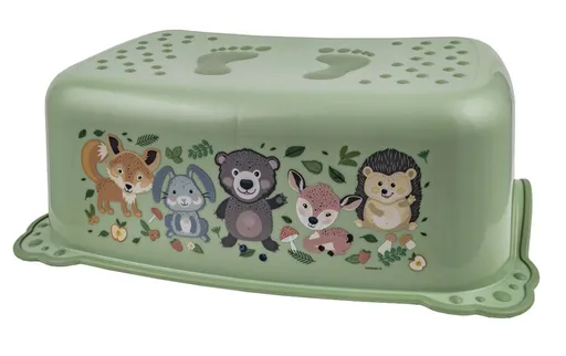 MALTEX Stupienok protišmykový The Nature Buddies Ježko - Green