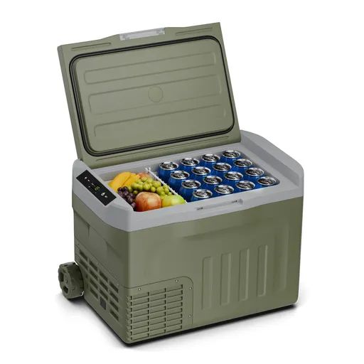 Klarstein PolarForce 30L kompresorový chladiaci box| LCD panel, osvetlenie, off-road, ochrana batérie, 12V/230V