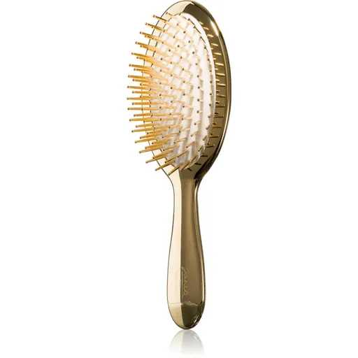 Janeke Gold Line Air-Cushioned Brush with Gold Pins plochá kefa 22 x 7 cm 1 ks