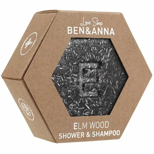 BEN & ANNA Tuhý šampón a mydlo Love Soap Elm Wood and Spice 60 g