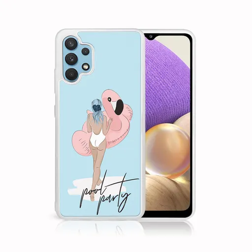 MY ART Silikónový obal Samsung Galaxy A72 POOL (126)