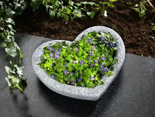 Die moderne Hausfrau Květináč Srdce