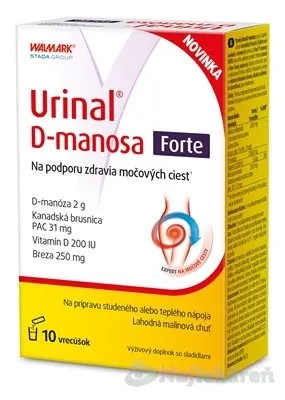 Walmark Urinal D-mannose Forte 10 vrecúšok