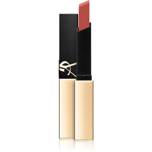 Yves Saint Laurent Rouge Pur Couture The Slim tenký zmatňujúci rúž s koženým efektom odtieň 1977 2.2 g