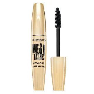 Dermacol Mega Lashes Mascara Super Volume riasenka pre predĺženie rias a objem Black 13 ml