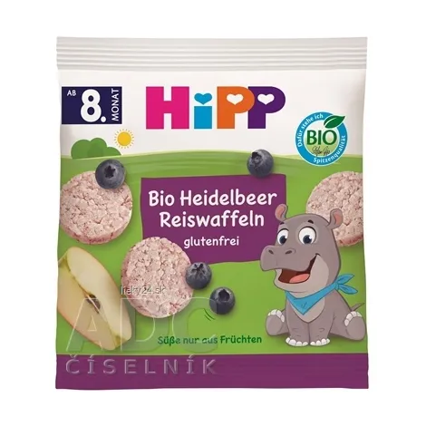 HiPP BIO OBLÁTKY Čučoriedkové ryžové