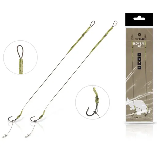 Delphin náväzec theend blow back rig 20 cm 25 lb 2 ks - 6