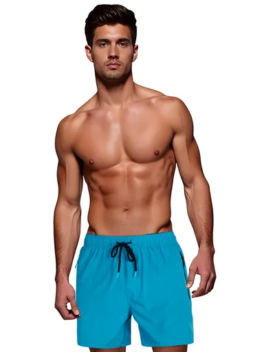 Pánske modré kraťasy Dstreet SX2538