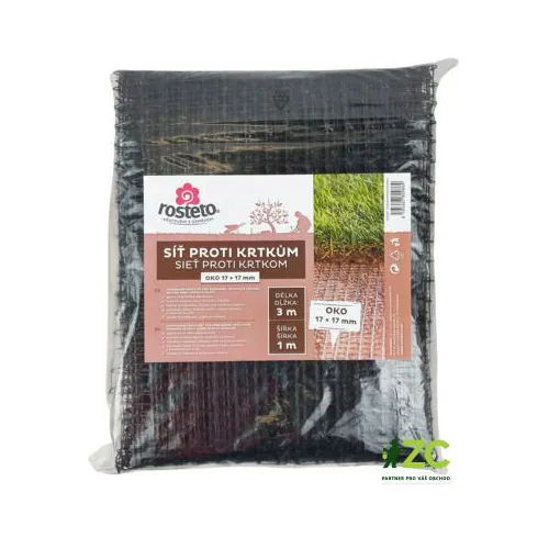 Sieť proti krtkom ROSTETO 3 x 1m