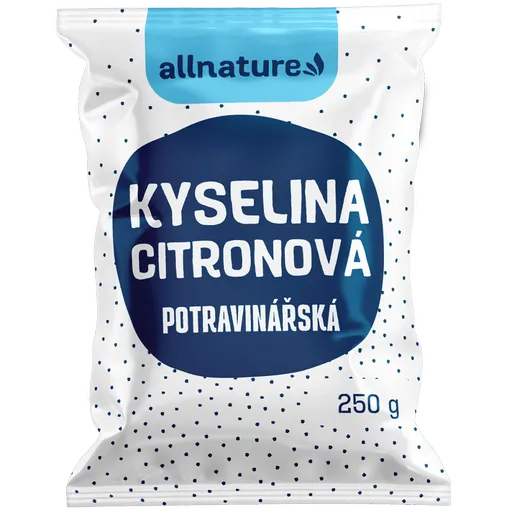 ALLNATURE Kyselina citrónová 250 g