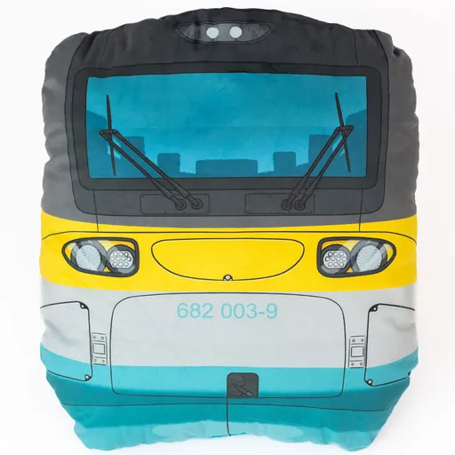 3D vankúš – Kabína vlaku Pendolino
