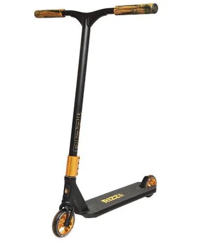 Freestyle kolobežka NKD Rizz Stunt, Čierno-zlatá
