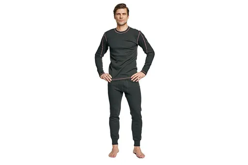 ABILD tričko dlhý rukáv čierna M/L