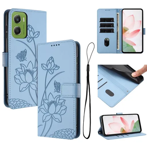 ART LOTUS Peňaženkové puzdro pre Motorola Moto G06 svetlomodré