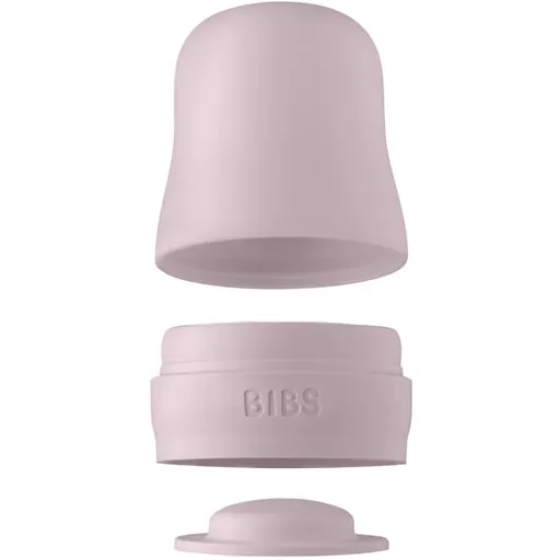 BIBS Baby Glass Bottle Cap skrutkovací uzáver na fľašu Dusky Lilac 1 ks