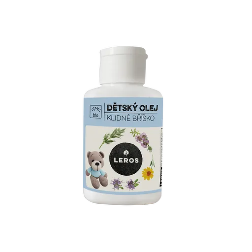 LEROS Detský olej pokojné bruško 60 ml