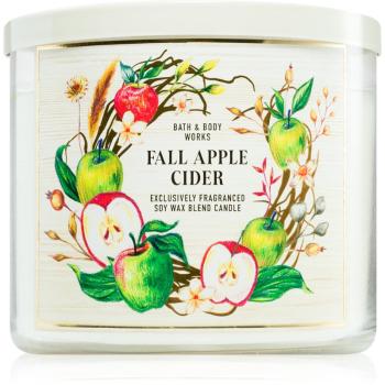 Bath & Body Works Fall Apple Cider vonná sviečka 411 g