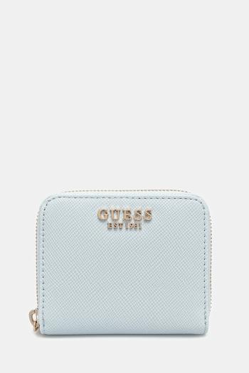 Peňaženka Guess LAUREL dámska, hnedá farba, SWZG85 00137