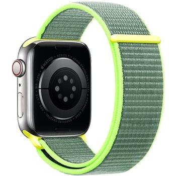 Eternico Airy na Apple Watch 38 mm/40 mm/41 mm  Green Gray and Green edge (AET-AWAY-GrGrG-38)