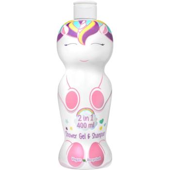 Be a Unicorn Shampoo & Shower Gel sprchový gél a šampón 2 v 1 pre deti 400 ml