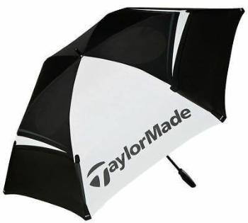 TaylorMade Double Canopy Dáždnik White/Black 68"