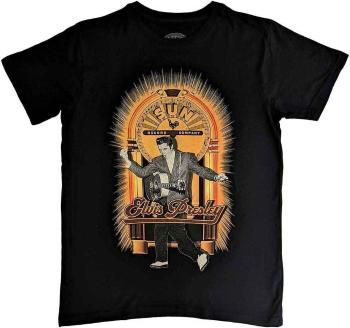 Elvis Presley Tričko Dancing Unisex Black M