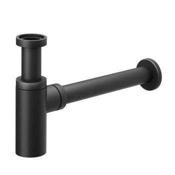 RAVAK - Odtokové systémy Designový sifón, matná čierna X01747