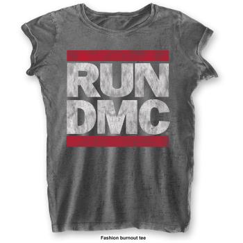 Run-DMC tričko DMC Logo Šedá XXL