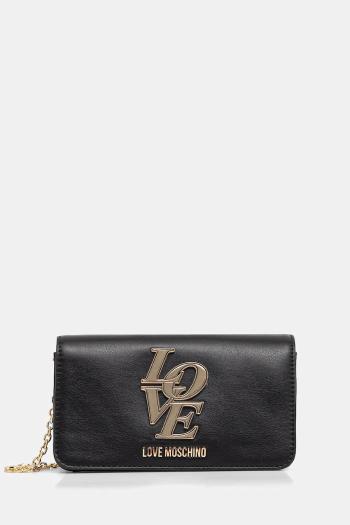 Listová kabelka Love Moschino čierna farba, JC5663PP1