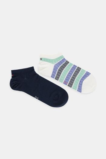 Ponožky Tommy Hilfiger 2-pak pánske, tmavomodrá farba, 701232934