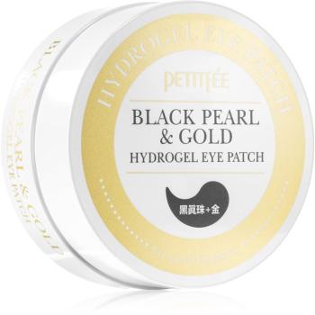 Petitfée Black Pearl & Gold hydrogélová maska na očné okolie 60 ks