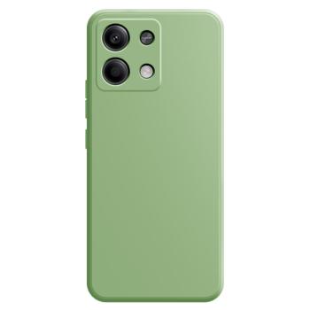 RUBBER Ochranný kryt pre Xiaomi Redmi Note 13 5G svetlozelený