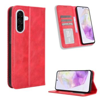 BUSINESS Peňaženkový kryt pre Samsung Galaxy A36 čierny červený
