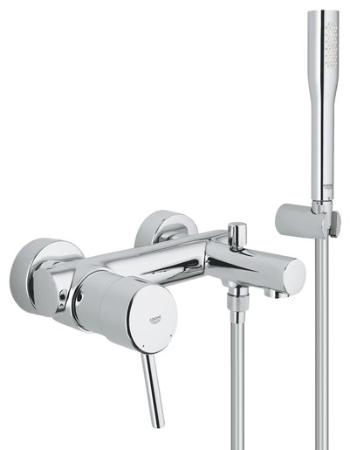 Vaňová batéria GROHE Concetto New so sprchovacím setom 150 mm chróm 32212001
