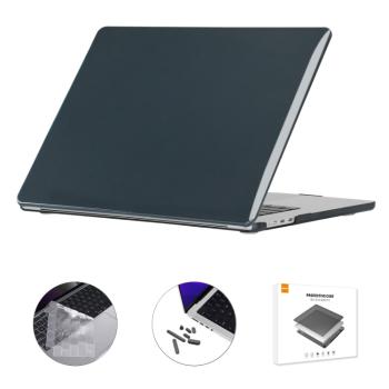 ENKAY CRYSTAL SET Ochranná sada pre MacBook Air 15" M2 / M3 (A2941 / A3114)  čierna