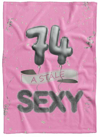 Deka Stále sexy – Ružová (vek: 74, Podšitie baránkom: NE)
