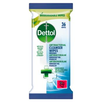 DETTOL obrúsky na povrchy 36 ks