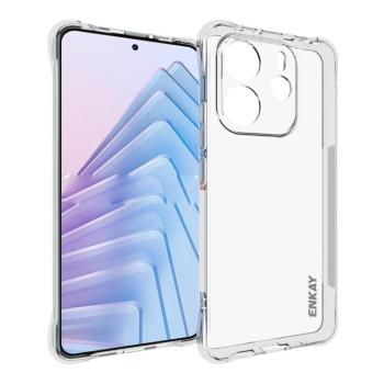 ENKAY AIRBAG Extra odolný kryt Xiaomi Redmi Note 14 priehľadný