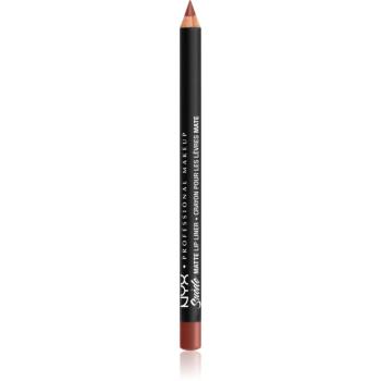 NYX Professional Makeup Suede Matte  Lip Liner matná ceruzka na pery odtieň 34 Alabama 1 g