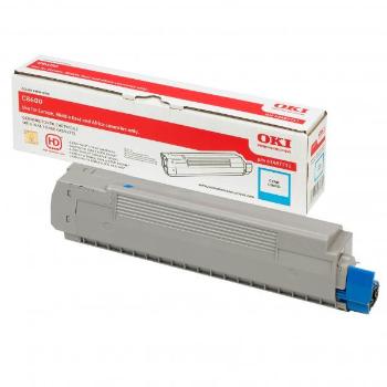 OKI 43487711 azúrový (cyan) originálny toner